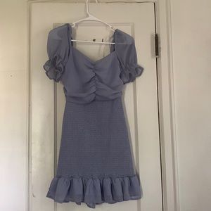 Lavender she + sky dress